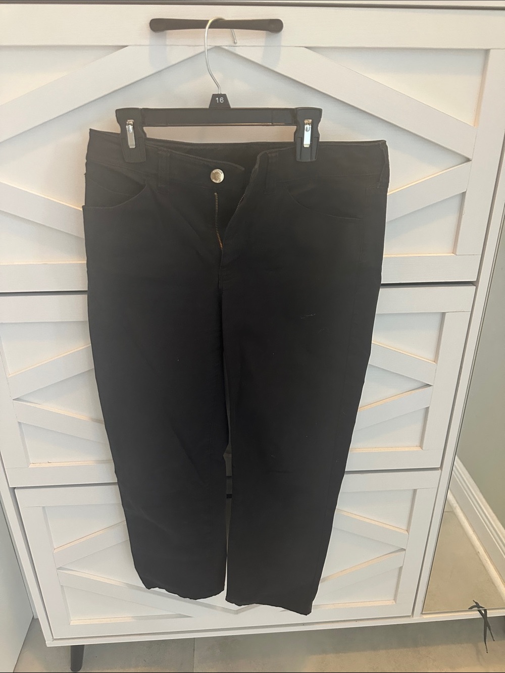 Armani Jeans Black Straight-Leg Women's Jeans